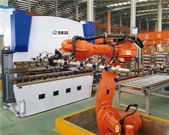 數(shù)控折彎?rùn)C(jī)自動(dòng)上下料機(jī)器人自動(dòng)化生產(chǎn)線