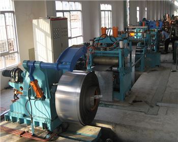 開卷校平剪切生產(chǎn)線維修改造